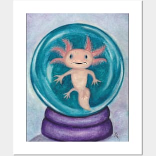 Axolotl Posters and Art